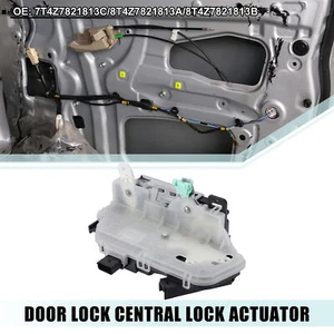 Front Left Driver Side Door Latch Actuator for Ford Explorer 2011-2019 Black - Picture 1 of 8