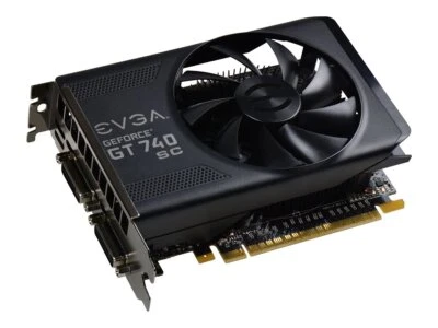 EVGA GeForce GT 740 2GB Super Clocked GDDR5 128-Bit Dual DVI  ,02G-P4-3747-KR - Image 1 of 4