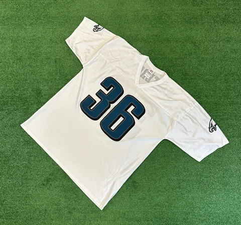 Brian Westbrook Philadelphia Eagles Jersey Men’s XL White NFL Football Reebok 🦅 Cover