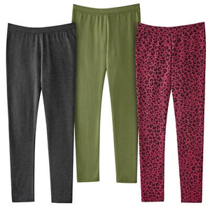 MEMBER'S MARK GIRLS LEGGINGS 3 PACK, CHOOSE COLOR AND SIZE *NEW - Picture 1 of 7