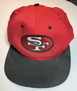 VINTAGE Team NFL KMG Pro Model San Francisco 49ers Snapback Hat Baseball Cap - Picture 1 of 5