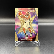 1/1 One of One Gold Vinyl 2020-21 Panini Donruss Optic Kawhi Leonard Star Gazing