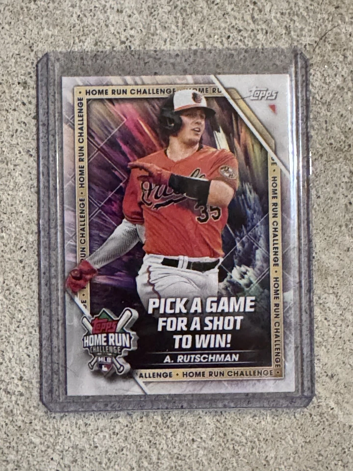 2023 Topps Series 2 - Home Run Challenge Code Card #HRC-3 Adley Rutschman (RC) - Image 1 of 2
