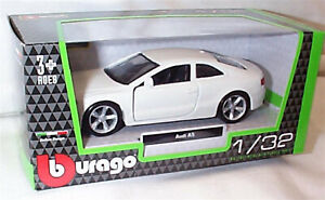 Audi A5 in White 1:32 Scale Diecast  burago New in Box 