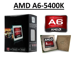 AMD A6-5400K Dual Core Processor 3.6 - 3.8 GHz, Socket FM2, 65W CPU - Picture 1 of 5