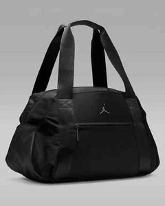 Jordan Alpha Duffle Bag 46.8L Black Crossbody Zip Laptop Travel WA0919 023 - Picture 1 of 13