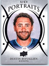 2018-19 Upper Deck UD Portraits Dustin Byfuglien Winnipeg Jets #P-33