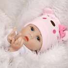 22' poupées bébé réalistes vinyle silicone faites main nouveau-né tout-petit fille poupées cadeaux