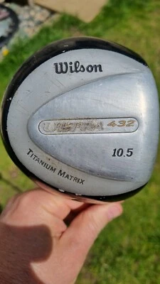 Wilson Ultra 432 Driver 10.5°, Black, Titatanium Matrix, R/H, Men's Flex, Forged - Image 1 of 4