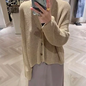 Massimo-dutti Women's Tan Cardigan - Picture 1 of 2