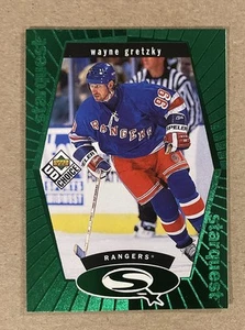 1998-99 Upper Deck UD Choice Starquest Green Wayne Gretzky #SQ1 HOF Rangers - Bild 1 von 2