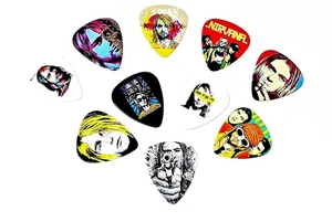 Nirvana | Kurt Cobain Guitar Picks (10 picks in a pack) - Bild 1 von 8