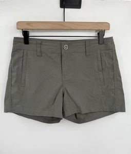 Kuhl Pantaloncini Donna 4 Outdoor Coulisse Escursionismo 4" Cucitura Interna Verde - Foto 1 di 8