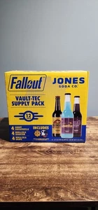 Fallout x Jones Soda Co - Vault-Tec Supply Pack Costco Exclusive 12 Pack W Bonus - Picture 1 of 8