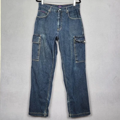 Jeans Tommy Hilfiger Vintage Para Hombre 33x32 Carpintero Denim Ropa de Trabajo EE. UU. 90s Y2K Foto 1 de 4