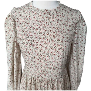 Vestido Tuckernuck HYACINTH HOUSE Jesse Floral Midi En Niveles Crema Floral XSmall - Imagen 1 de 12
