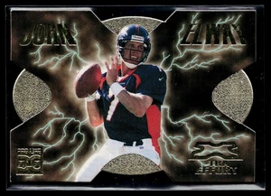 John Elway 1998 Pro Line DC III #XE12 X-tra Effort #/1000 Denver Broncos - Picture 1 of 2
