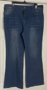Jeans donna gamba svasata taglia 10 - Foto 1 di 8