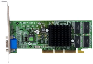 MSI Nvidia GEFORCE2 MX 400 32MB MS-8817 AGP - Picture 1 of 2