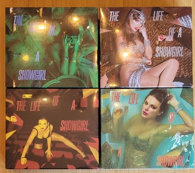 Taylor Swift Life Of A Showgirl COMPLETE LTD DELUXE CD Box Set **SEALED** - Image 1 of 4