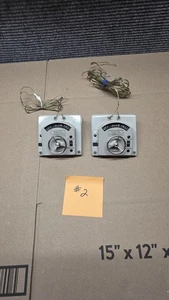 Aurora Model Motoring Thunderjet Steering Wheel Speed Controllers Pair Grey - Picture 1 of 5