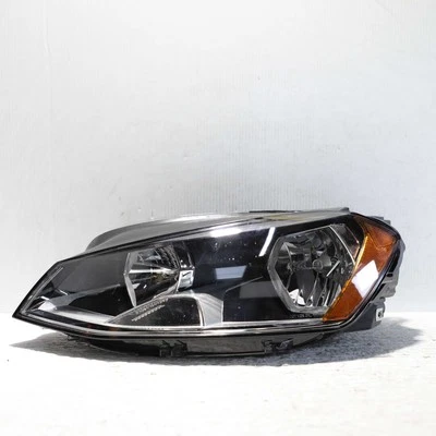 Conjunto de faros laterales izquierdo halógenos Volkswagen Golf 2015-2017 mercado de accesorios Foto 1 de 4