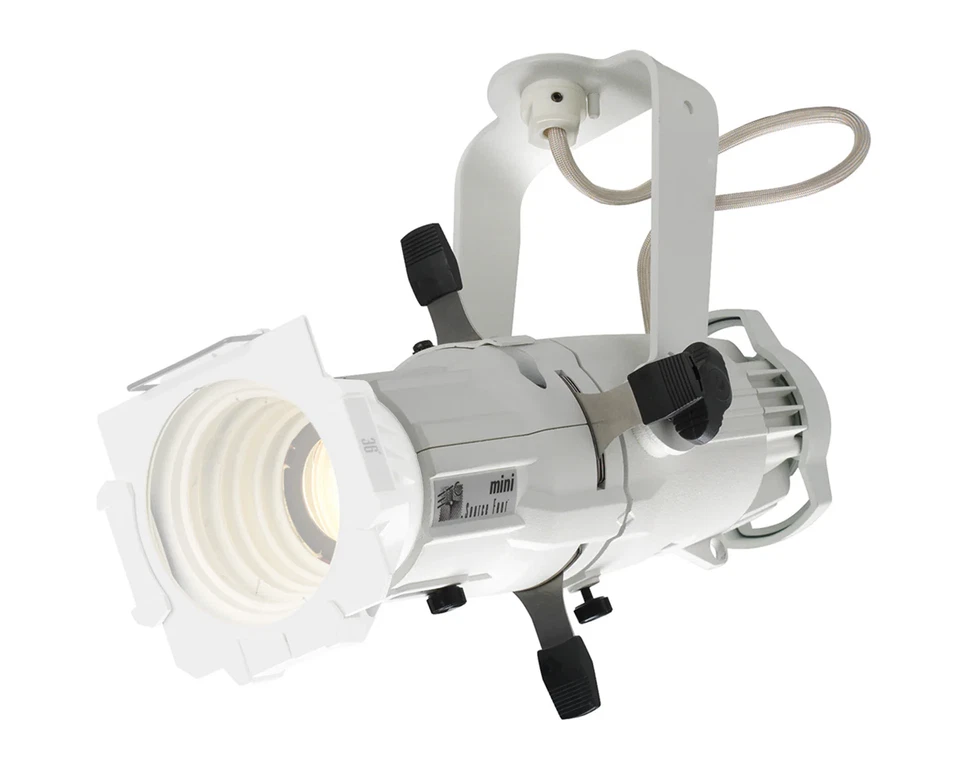 ETC Source Four 4 Mini 36/50 Degree MR16 12V Profile Spotlights EUTRAC Fittings - Image 1 of 4