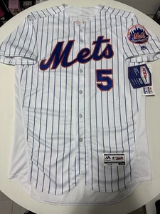 BNWT FLEX BASE Majestic On Field New York Mets David Wright jersey size 44 Large - Picture 1 of 17