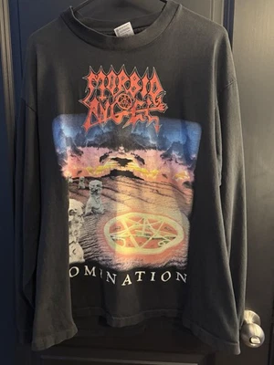 MORBID ANGEL LONG SLEEVE  VINTAGE XL - Image 1 of 4
