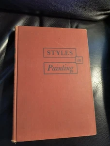 Styles in Painting: By Paul Zucker 1950 Viking Press 1st Ed Signed By Author - Picture 1 of 12