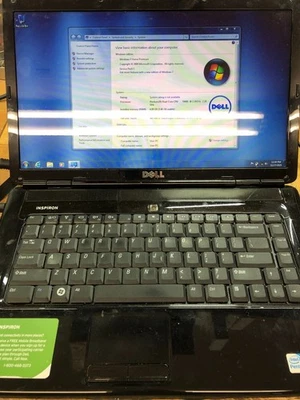 Laptop Dell Inspiron 1545 Pentium doble núcleo, 4 GB 320 GB Foto 1 de 4