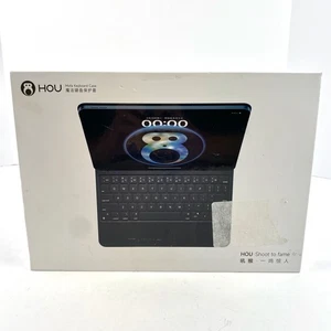 HOU Mofa Wireless Bluetooth Keyboard Case Compatible iPad Pro Keyboard Cover - Picture 1 of 5