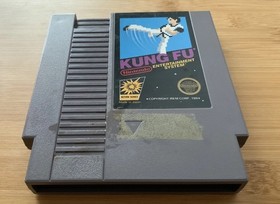 Kung Fu (Nintendo Entertainment System, 5-Screw NES Cartridge Only) Tested