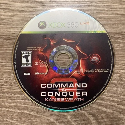 Command and Conquer 3 Kanes Wrath (Xbox 360) - Disc Only - Image 1 of 3