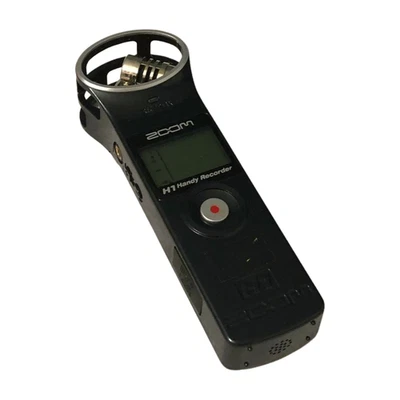 Práctica grabadora portátil Zoom H1n con micrófono - negra Foto 1 de 4
