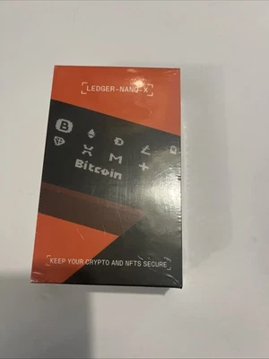 Ledger - Cartera de hardware criptográfico Nano X - Bluetooth plateada NUEVO sellado Foto 1 de 2