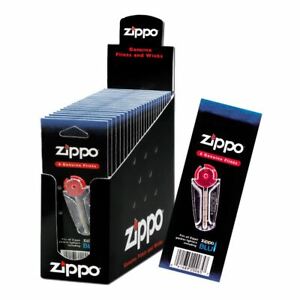 30 Genuine Zippo Flints Replacement Lighter Accessories Windproof Easy to Fit UK