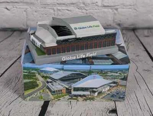 Texas Rangers Baseball Globe Life Field Stadium Replica MLB Collectable Figurine - Picture 1 of 2
