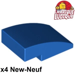 Lego 4x Slope curved pente courbe 3x2 2x3 bleu/blue 24309 NEUF - Picture 1 of 1