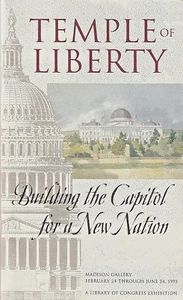 Books- Temple of Liberty-Library of Congress Exhibition Guidebook-1995 - Picture 1 of 1