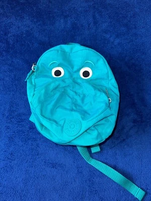 Mochila Kipling para niños pequeños verde azulado pequeña con llavero niños Foto 1 de 4
