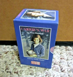 CARRIE’S WAR cassette tape set Nina Bawden WW2 evacuation Zelah Clarke import UK - Picture 1 of 5