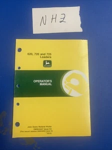 John Deere 620, 720 and 725 Loaders Operators Manual OMW43427 NOS - Picture 1 of 12