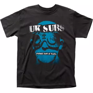 UK Subs Another Kind of Blues T Shirt Mens Licensed Rock N Roll Retro Tee Black - Picture 1 of 2