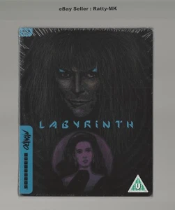 LABYRINTH - UK EXCLUSIVE MONDO ARTWORK BLU RAY STEELBOOK - NEW & SEALED - Picture 1 of 14