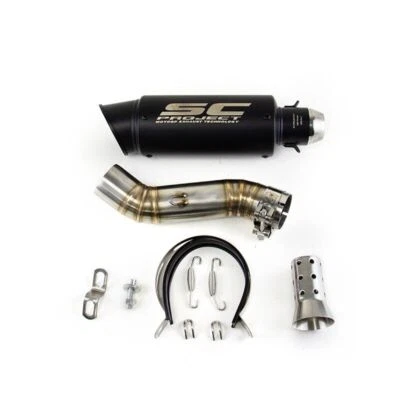 CBR500R 2016-2025 for Honda CB500F CB500X Exhaust Mid Tail Pipe Slip on Muffler - Image 1 of 4