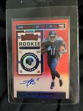 A.J. BROWN ROOKIE TICKET AUTO RED ZONE #111 RC 2019 PANINI CONTENDERS