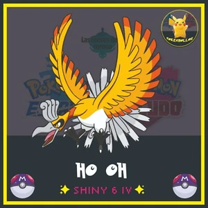 ✨ HO OH ultra shiny 6 iv ' s ✨ | pokemon 🗡️ espada | escudo🛡️ - Picture 1 of 3
