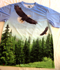Męska koszulka Wild Kind Soaring Bald Eagle z nadrukiem all-over XL Las Vegas, NV