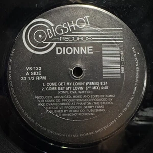 DIONNE - COME GET MY LOVIN' (+REMIXES) / THE SECOND COMING (12") 1989!! RARE!! - Picture 1 of 2